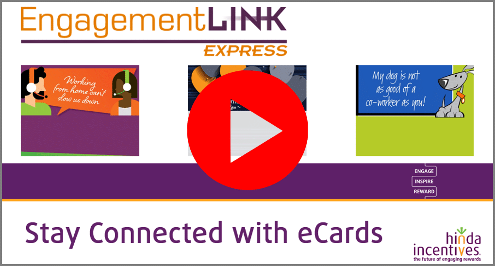 Hinda's EngagementLink Express eCard platform enables the ability to securely send an eCard.
