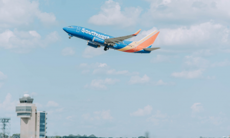 Southwest Airlines files a lawsuit against Skiplagged for displaying cheap fare data.