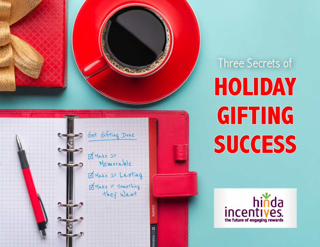 Hinda's new guide will cover three secrets to holiday gifting success.