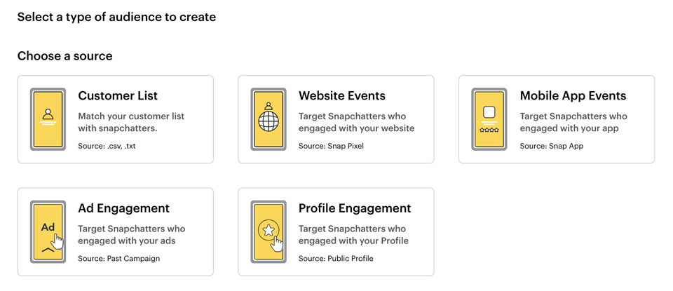 Snap's Custom Audiences feature enables advertisers to build highly targeted campaigns.
