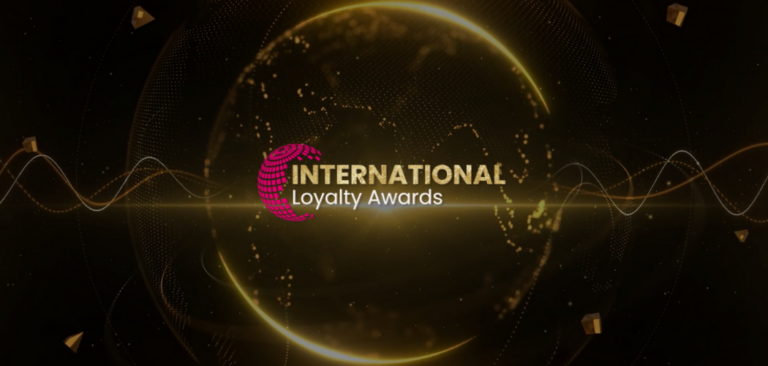 international loyalty awards logo on decorative background