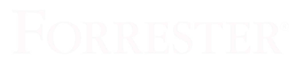 forrester white logo